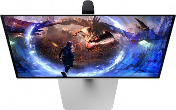 Монiтор Samsung 27" Odyssey G6 LS27DG600 (LS27DG600SIXUA) OLED Silver 360Hz