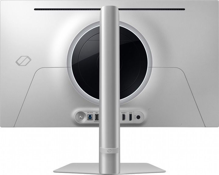Монiтор Samsung 27" Odyssey G6 LS27DG600 (LS27DG600SIXUA) OLED Silver 360Hz
