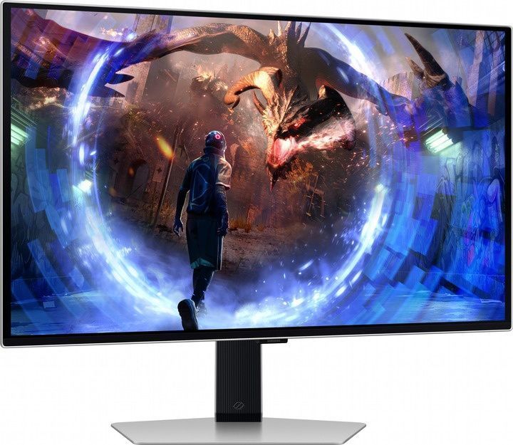 Монiтор Samsung 27" Odyssey G6 LS27DG600 (LS27DG600SIXUA) OLED Silver 360Hz