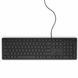 Клавиатура Dell Multimedia Keyboard KB216 черная, проводная