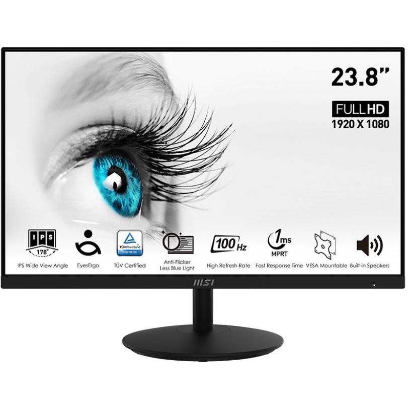 Монітор MSI 23.8" Pro MP242A IPS Black 100Hz