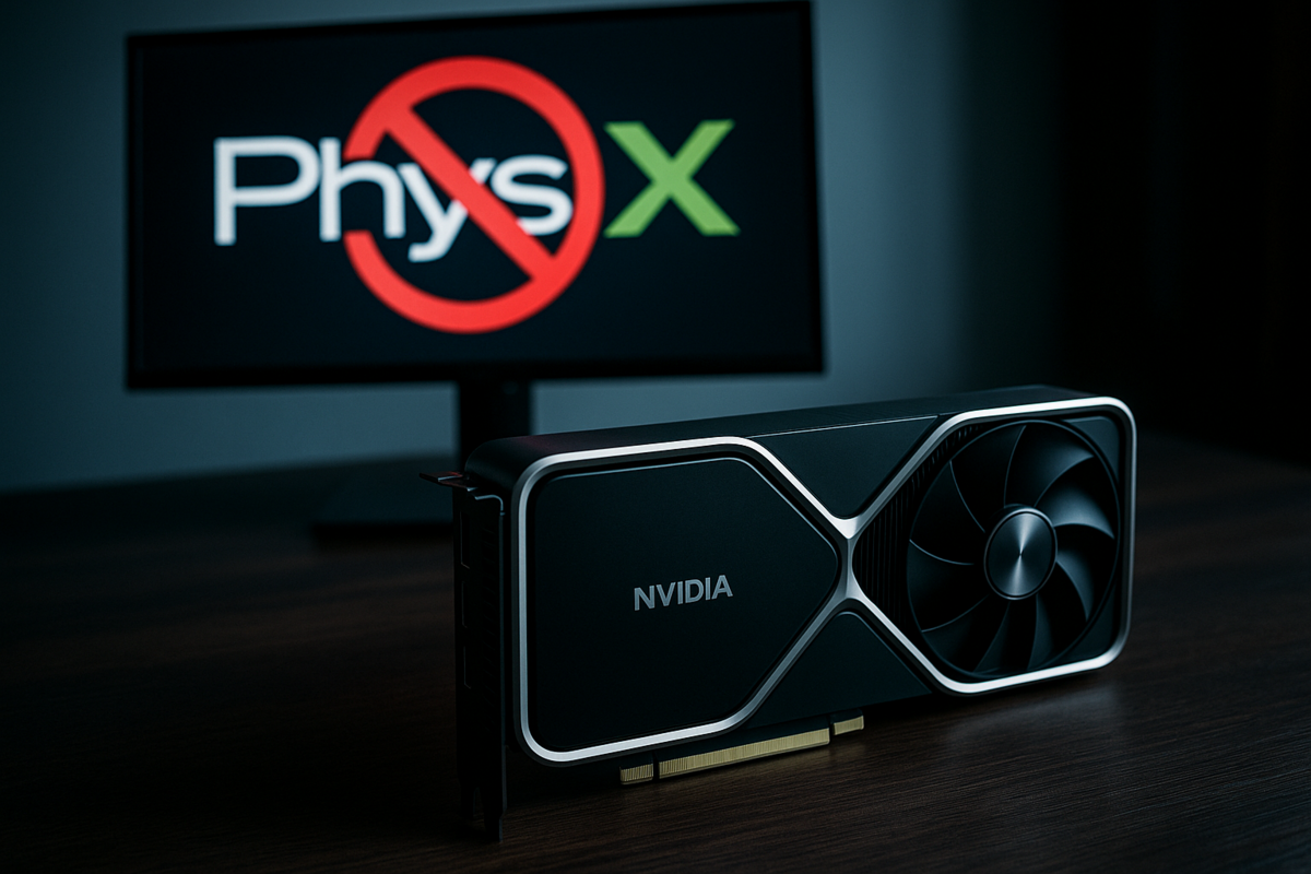 Компанія НВІДІА припинила підтримку PhysX у RTX 50 | Power Up