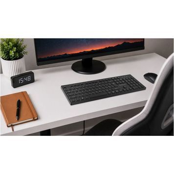 Клавиатура беспроводная REAL-EL RK-725W Black