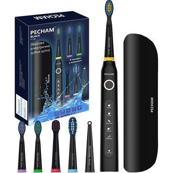 Pecham Travel PC-080 Black Electric Toothbrush