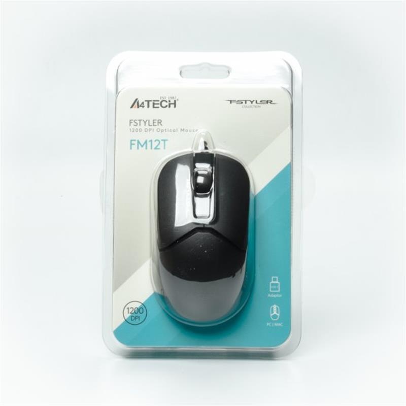 Mouse A4Tech Fstyler FM12T Black