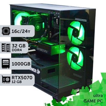Ігровий комп'ютер GamePC Ultra #470 Core i7 13700K/32 GB/SSD 1TB/GeForce RTX 5070 12GB