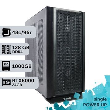 PowerUp #490 AMD EPYC 7642/128 GB/1 TB SSD/NVIDIA Quadro RTX6000 24 GB Workstation