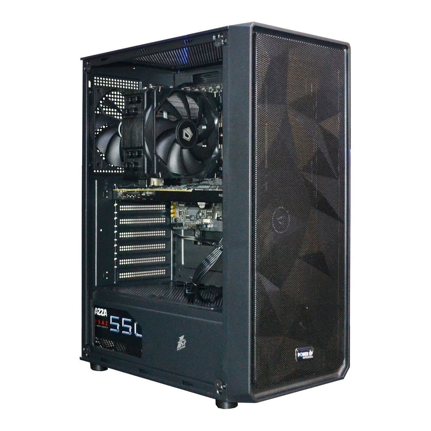 Робоча станція PowerUp Desktop #812 Ryzen 7 8700F/32 GB/SSD 1TB/NVIDIA Quadro RTX A400 4GB