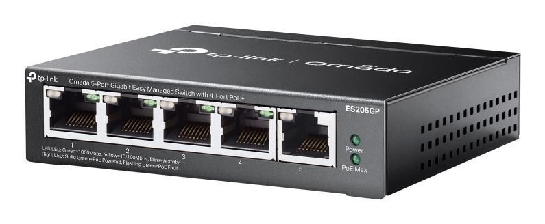 NET SWITCH TP-LINK 5PORT /1 Gbps (ES205GP)