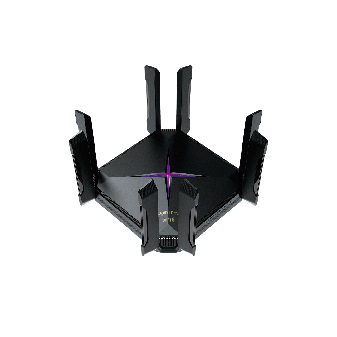 Інтеграція роутера Ruijie Reyee RG-EW6000GX у домашню мережу Wi-Fi 6 Бездротовий маршрутизатор Ruijie Reyee RG-EW6000GX у сучасному інтер'єрі