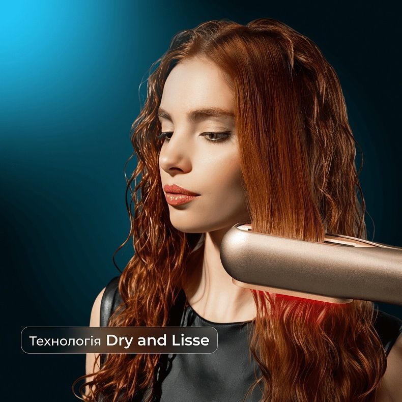 Cecotec AirLisse 6in1 iTwerk Champagne Hair Straightener (A01_EU01_122191)