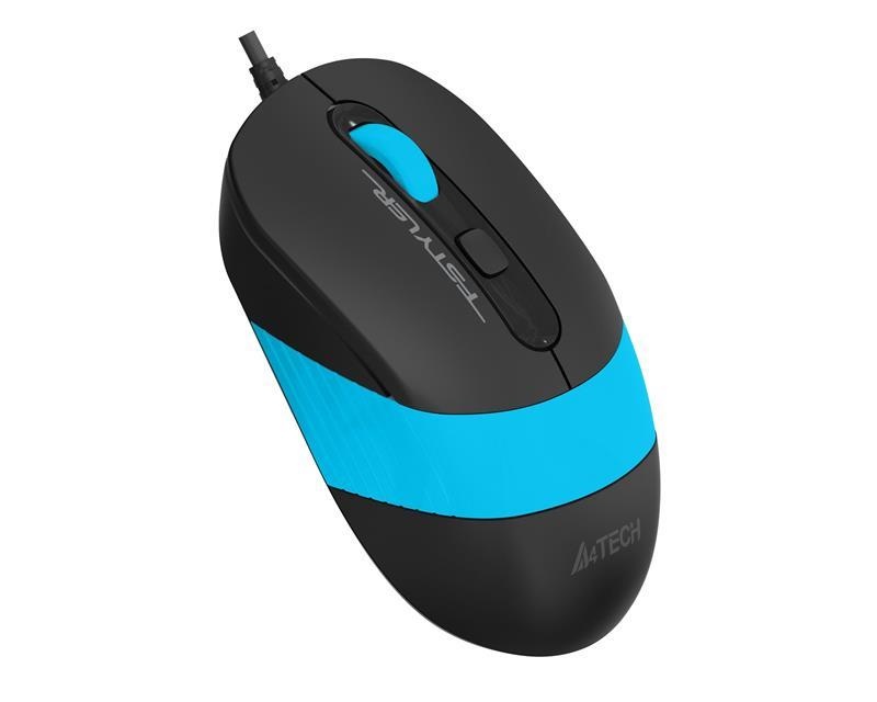 Mouse A4Tech FM10S Blue/Black USB