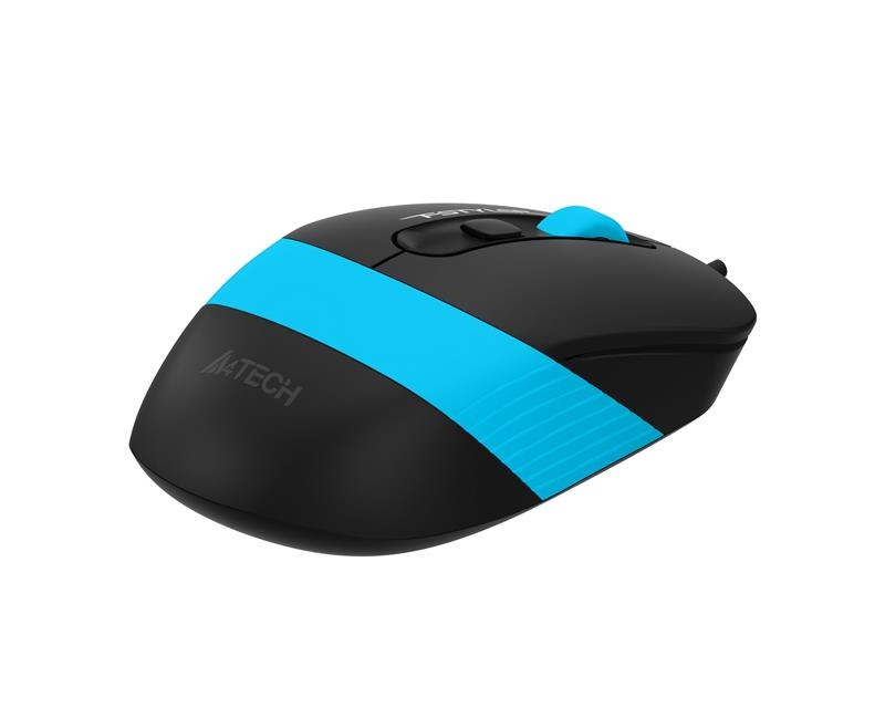 Mouse A4Tech FM10S Blue/Black USB