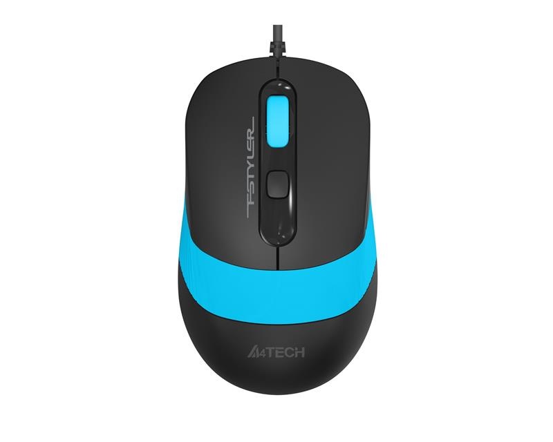 Mouse A4Tech FM10S Blue/Black USB