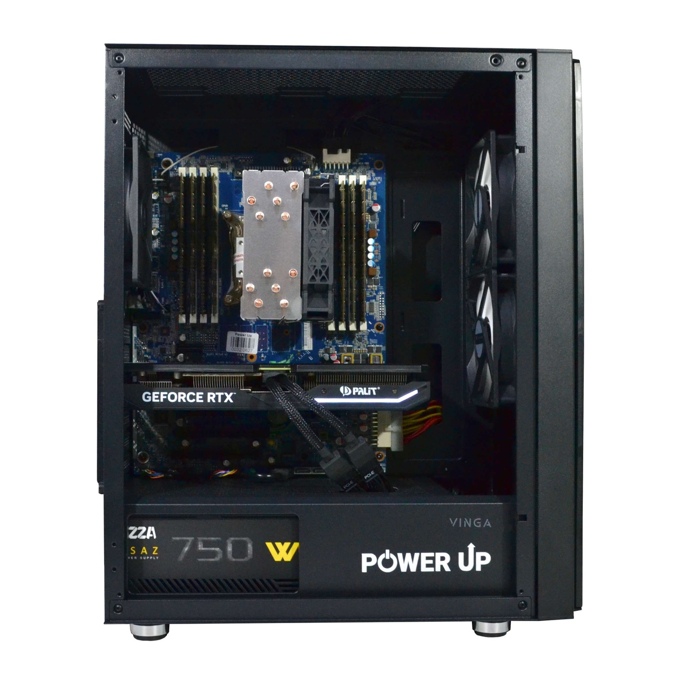 Робоча станція PowerUp #169 Xeon E5 2680 v4/64 GB/SSD 512GB/GeForce RTX 3060 12GB