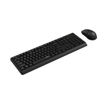 Комплект (клавіатура, миша) бездротовий Rapoo X1500 Wireless Black