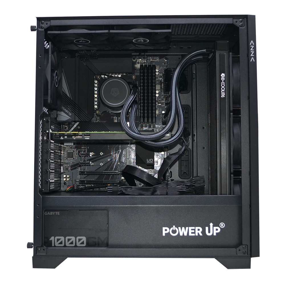 Рабочая станция PowerUp Desktop #112 Core i7 12700K/16 GB/HDD 1 TB/SSD 256GB/NVIDIA Quadro M4000 8GB