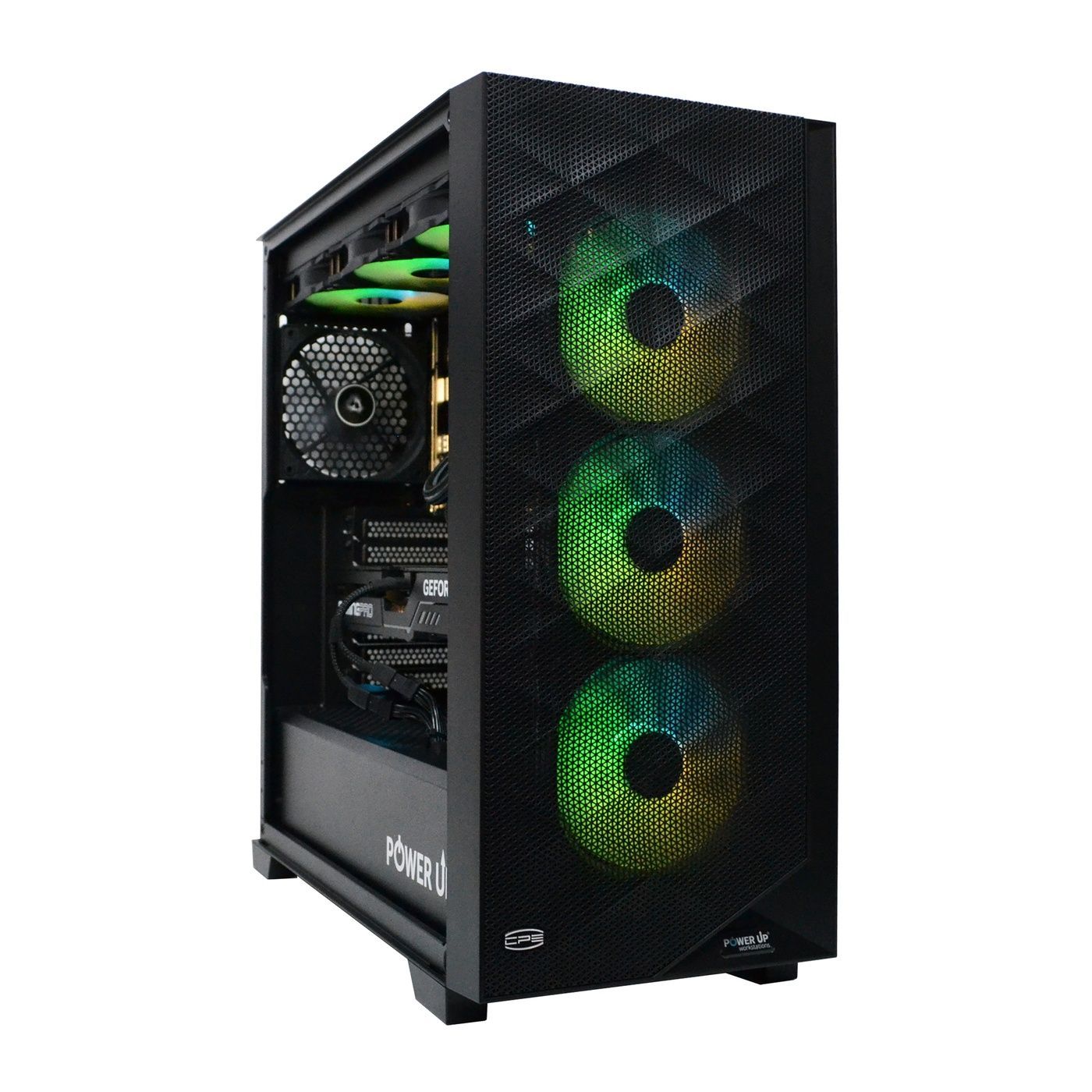 Рабочая станция PowerUp Desktop #767 Ryzen 9 9950x/32 GB/HDD 2 TB/SSD 512GB/GeForce RTX 5060 8GB