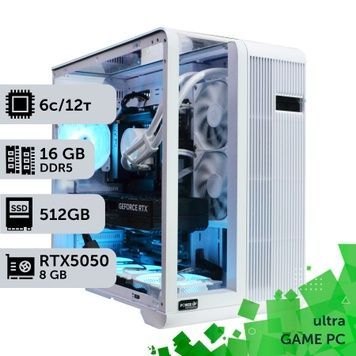 Ігровий комп'ютер GamePC TOP #564 Ryzen 5 9500F/16 GB/SSD 512GB/GeForce RTX 5050 8GB