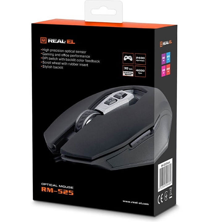 Bear REAL-EL RM-525 Black USB