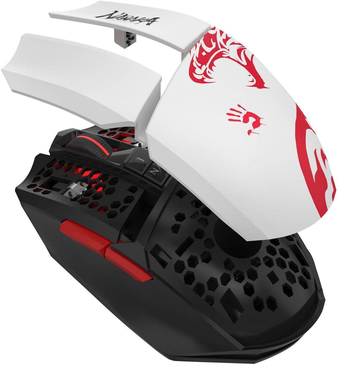A4Tech Bloody R36 Ultra Naraka White Wireless Mouse