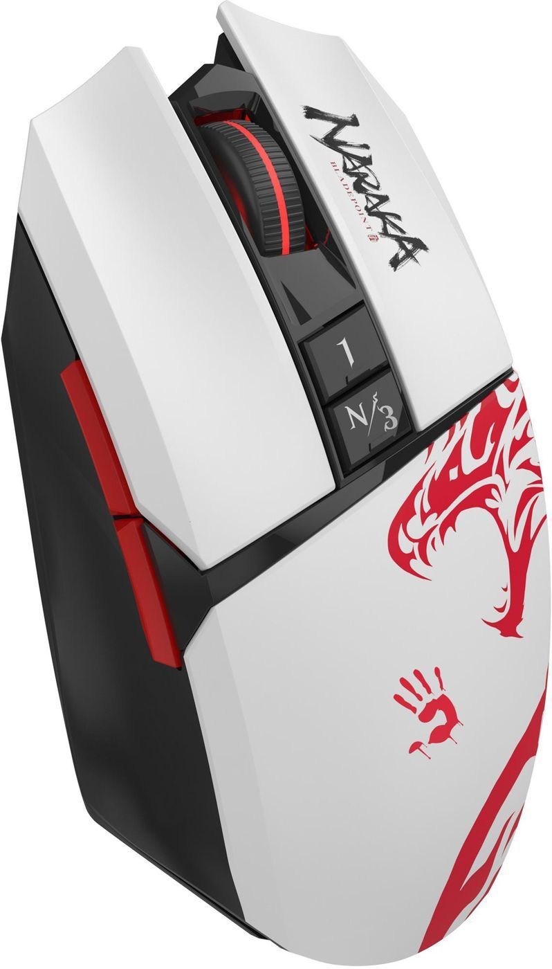 A4Tech Bloody R36 Ultra Naraka White Wireless Mouse