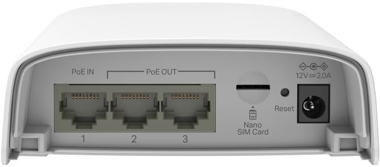 Надійний маршрутизатор для зовнішніх умов Вуличний маршрутизатор TP-Link Omada ER703WP-4G-Outdoor із захистом IP55