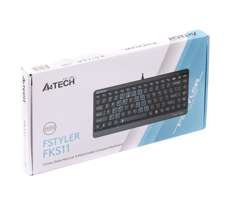 A4Tech Fstyler FKS11 Gray keyboard