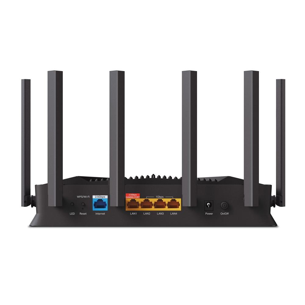 Задня панель TP-Link Archer GE400 з портами 2.5G Ethernet
