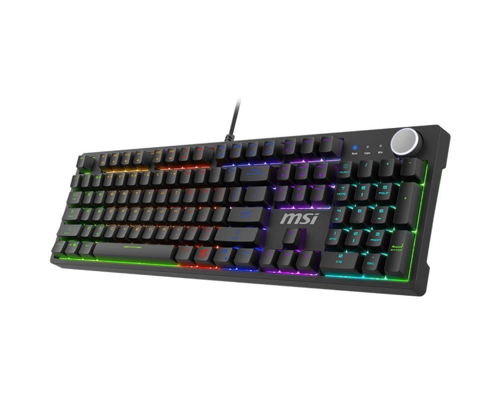 Клавиатура игровая MSI FORGE GK320 UA Red Switches чорная
