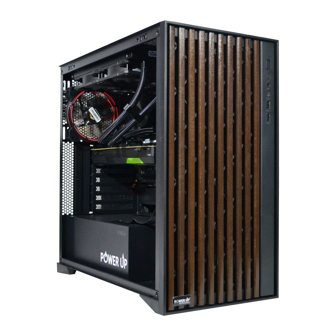Рабочая станция PowerUp Desktop #584 Core Ultra 5 245KF/32 GB/SSD 1TB/NVIDIA Quadro P5000 16GB