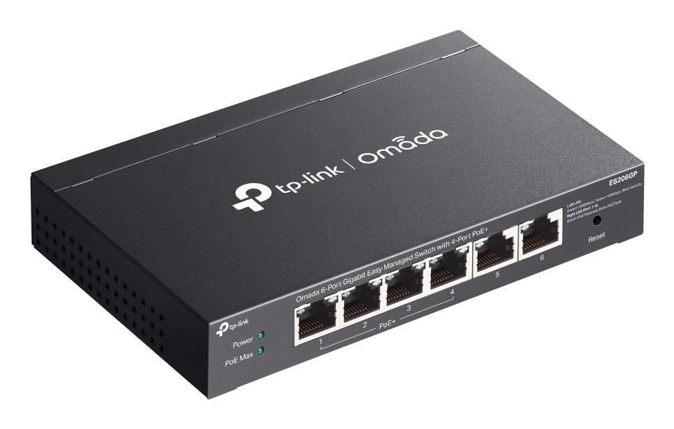NET SWITCH TP-LINK 6PORT /1 Gbps (ES206GP)